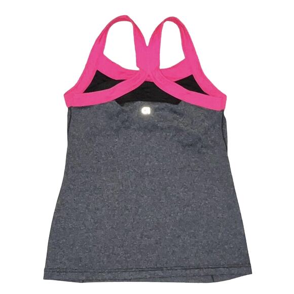 Set Of 3 Women's Tank Tops Athleta & GapFit X-Small Stretch Pink Black Gray XS - Picture 13 of 15